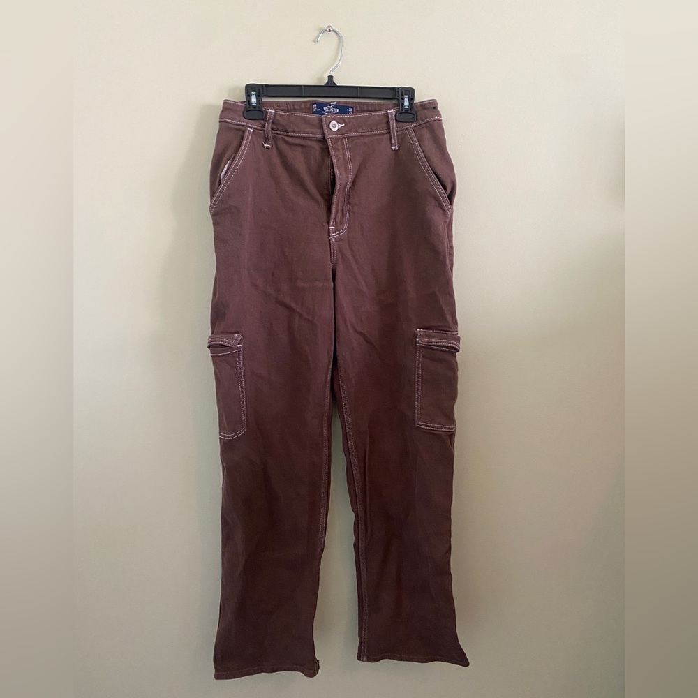 Hollister sz 30 brown cargo pants